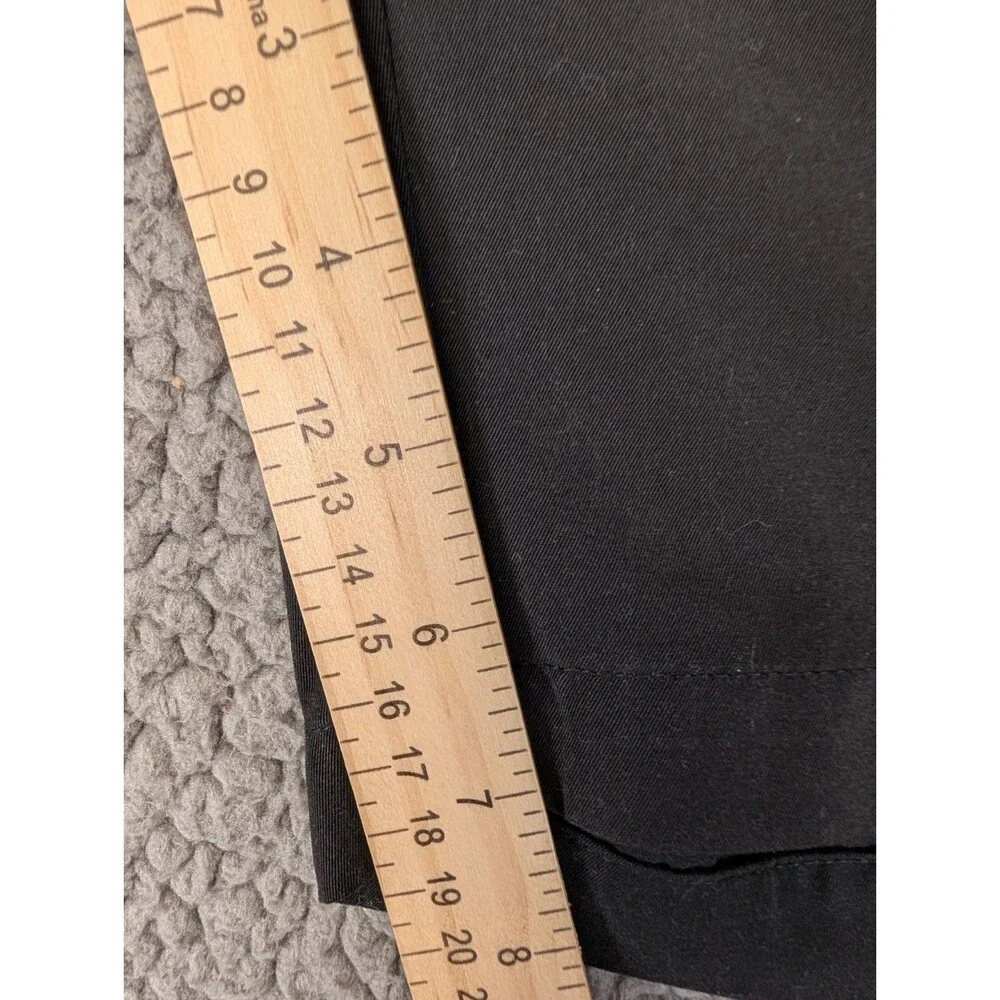Tommy Hilfiger Shorts Mens 36 Pleated Black Chino  7